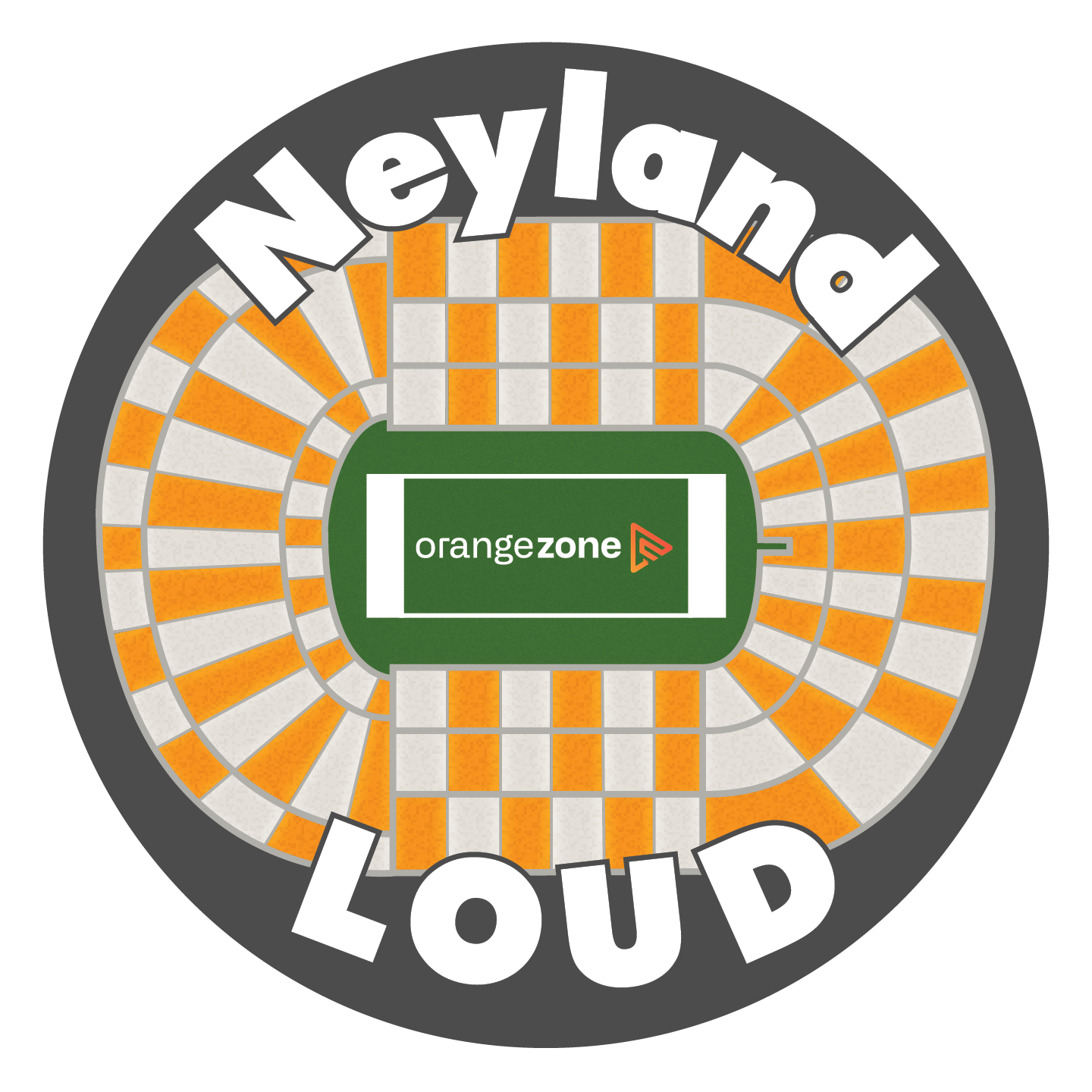 Game day pin: Neyland Loud