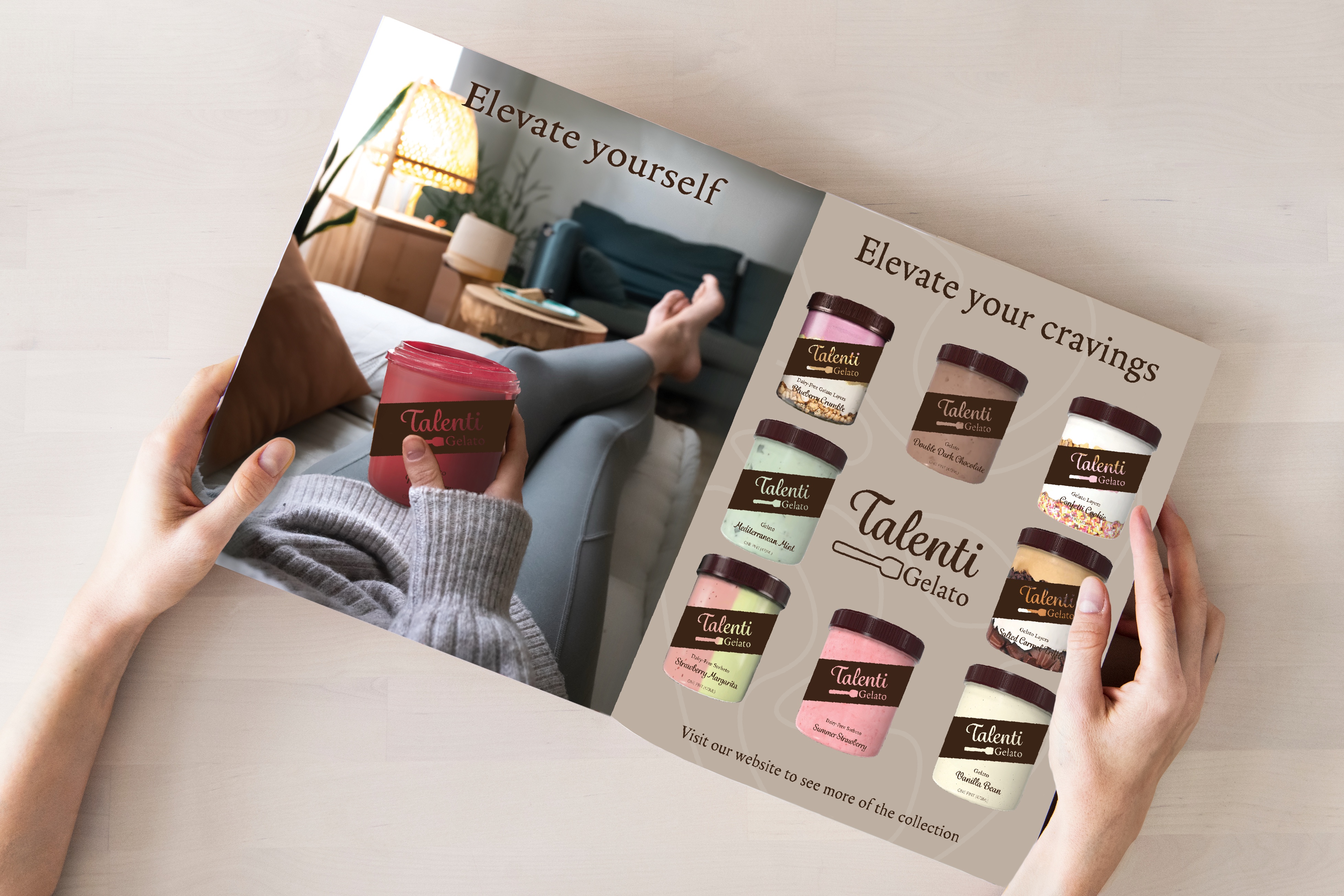 Talenti magazine mockup final