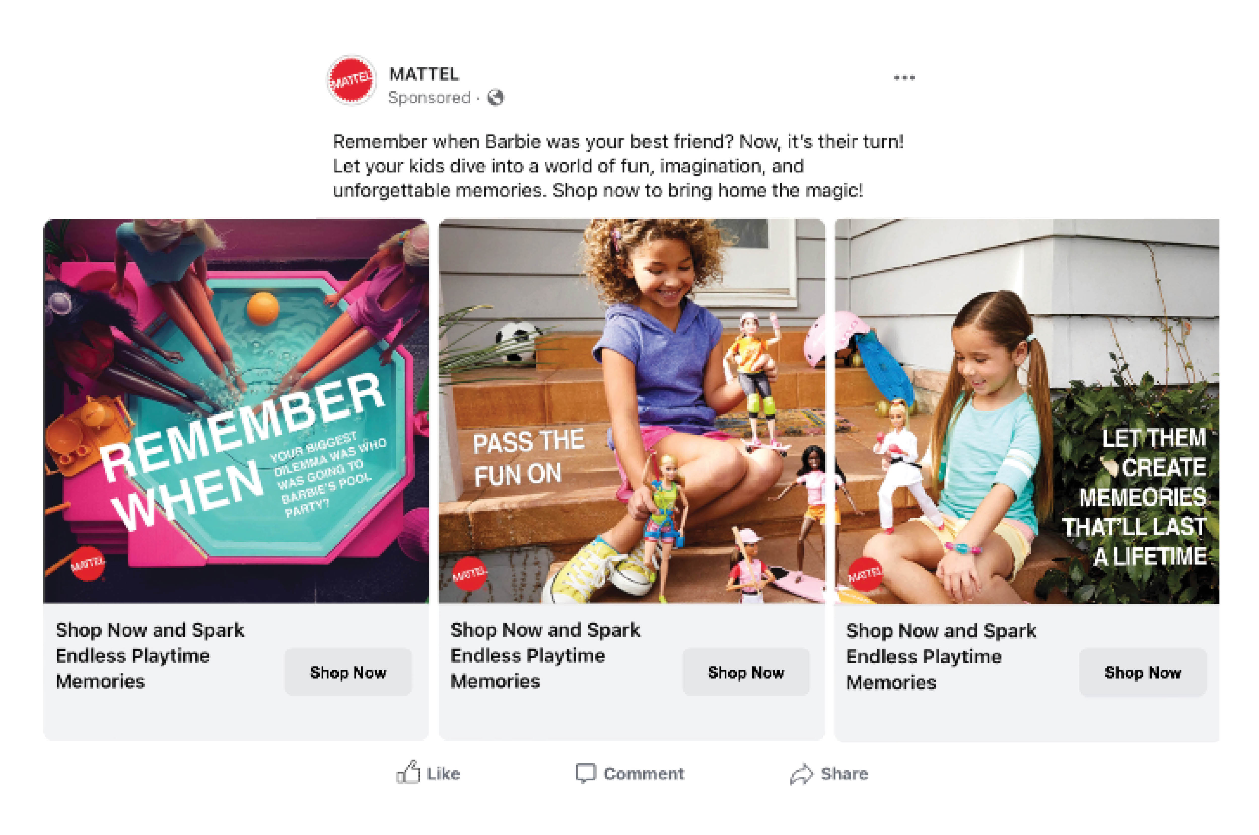 Picture window style ad